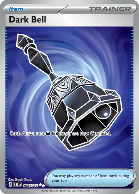 Dark Bell, Pokémon card PBL 106 — Pitch Black set