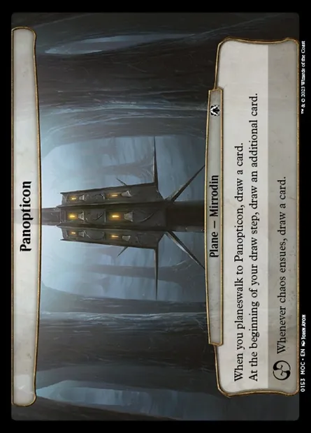 Panopticon, Magic card MOC 153 — March of the Machine Commander set