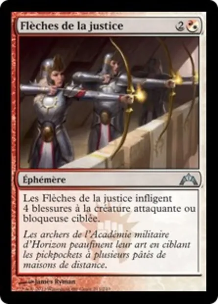 Flèches de la justice, carte Magic GTC 211 — extension Insurrection