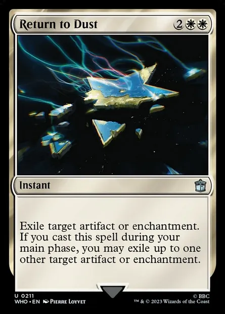 Return to Dust, Magic card WHO 211 — Doctor Who set
