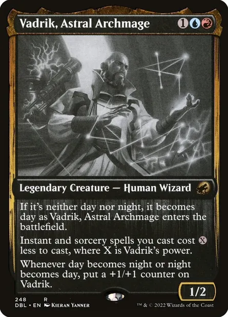 Vadrik, Astral Archmage, Magic card DBL 248 — Innistrad: Double Feature set