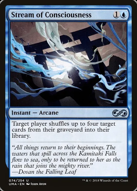 Stream of Consciousness, Magic card UMA 74 — Ultimate Masters set