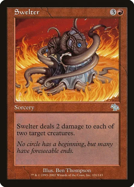 Double étouffement, carte Magic JUD 101 — extension Jugement