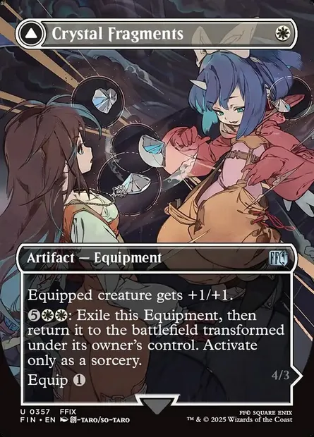 Crystal Fragments // Summon: Alexander, Magic card FIN 357 — Final Fantasy set