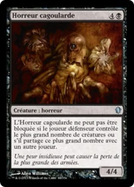 Horreur cagoularde, carte Magic C13 80 — extension Commander 2013