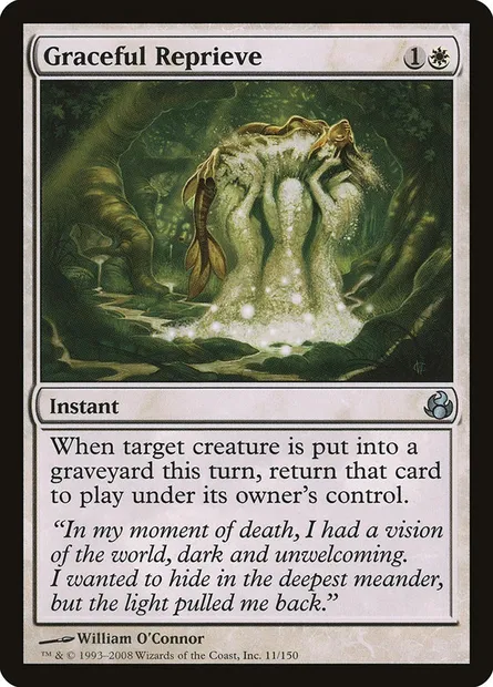 Graceful Reprieve, Magic card MOR 11 — Morningtide set