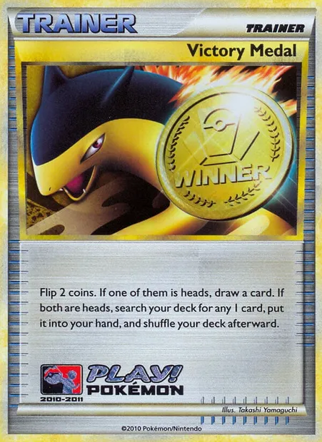 Victory Medal, carte Pokémon LGP ct131719 — extension League Promos