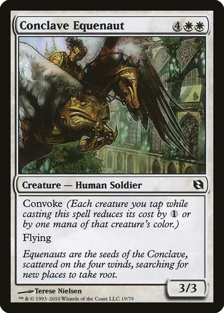 Conclave Equenaut, Magic card DDF 19 — Duel Decks: Elspeth vs. Tezzeret set
