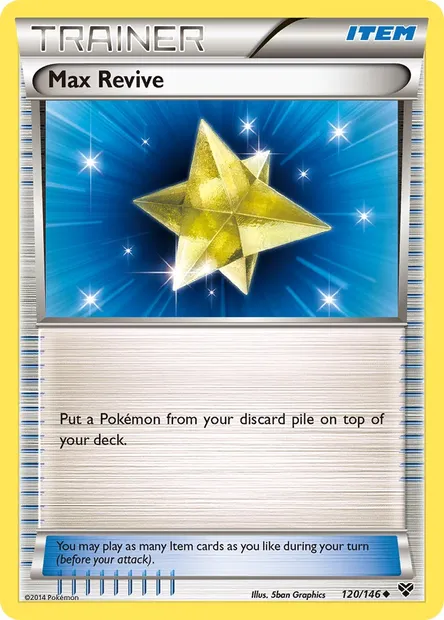 Max Revive, Pokémon card XY 120 — XY set