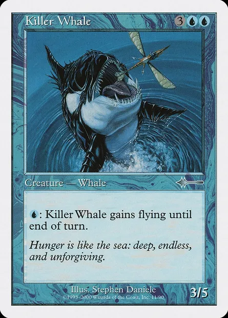 Baleine tueuse, carte Magic BTD 11 — extension Beatdown Box Set