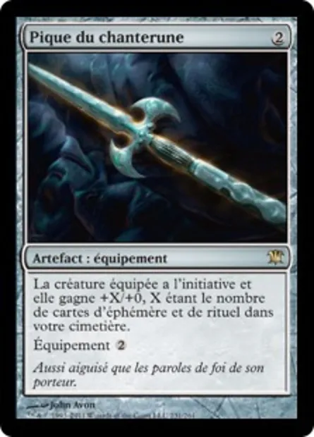 Pique du chanterune, carte Magic ISD 231 — extension Innistrad