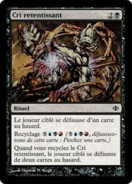 Cri retentissant, carte Magic ALA 83 — extension Les éclats d'Alara