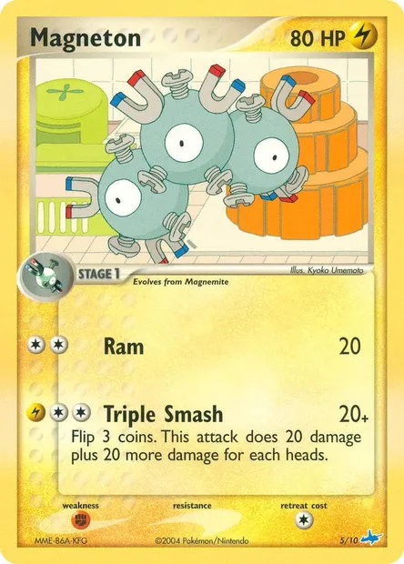 Magneton Lv.37, Pokémon card TK8O 005 — XY Trainer Kit: Latios set