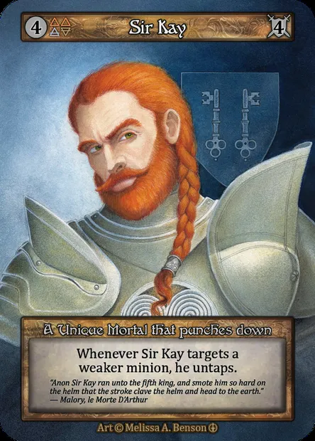 Sir Kay, carte Sorcery ATH 078 — extension Arthurian Legends