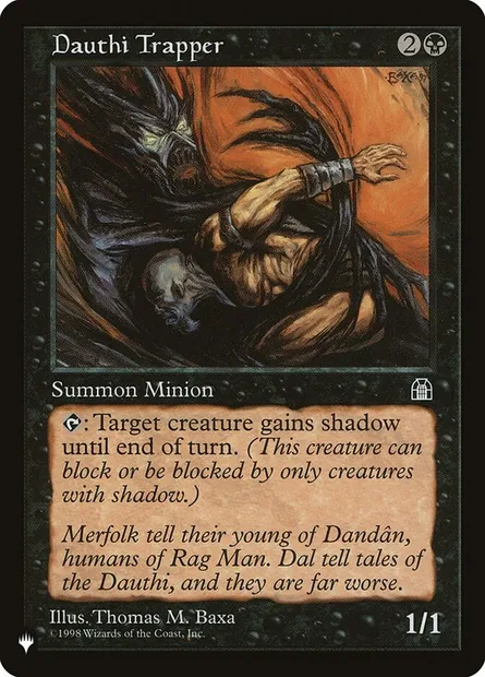Dauthi Trapper, Magic card PLST STH-56 — The List set