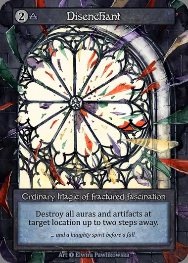 Disenchant, Sorcery card ALP 207 — Alpha set