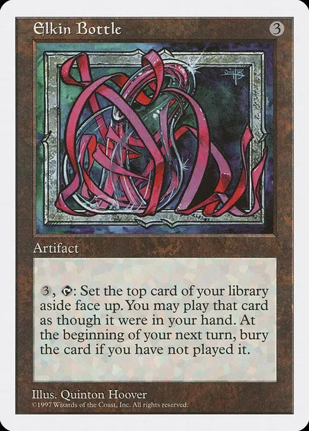 Elkin Bottle, Magic card 5ED 367 — Fifth Edition set