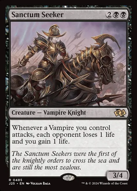 Sanctum Seeker, Magic card J25 485 — Foundations Jumpstart set