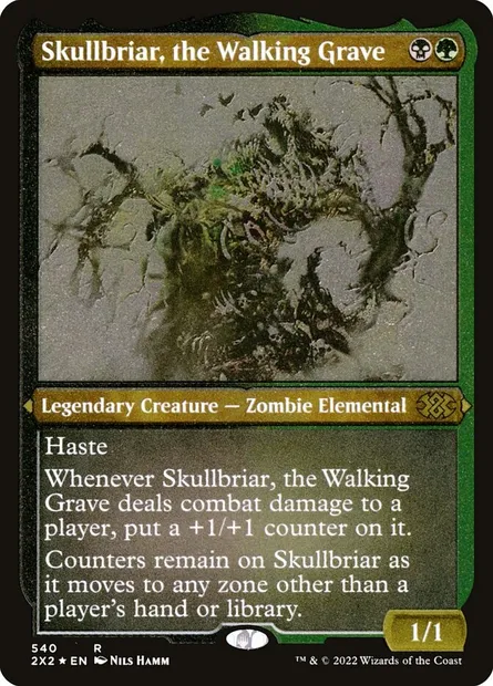 Skullbriar, the Walking Grave, Magic card 2X2 540 — Double Masters 2022 set