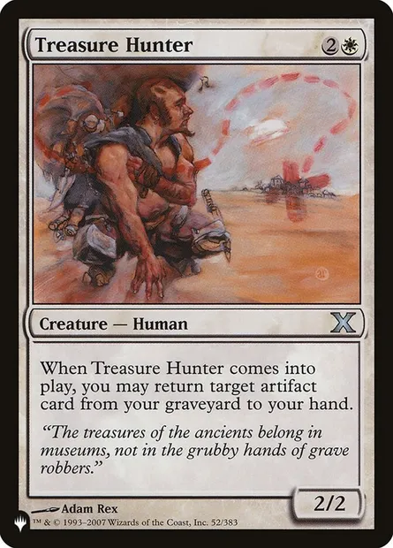 Treasure Hunter, Magic card PLST 10E-52 — The List set