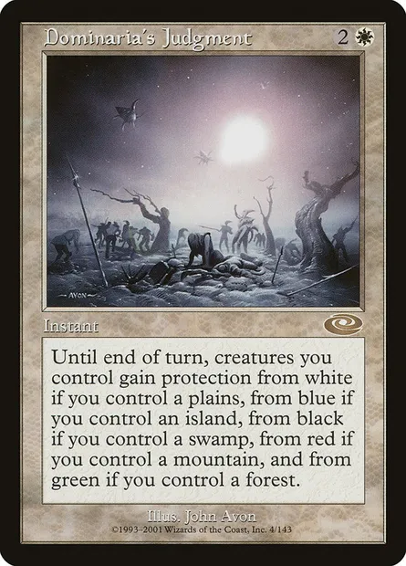 Dominaria's Judgment, Magic card PLS 4 — Planeshift set