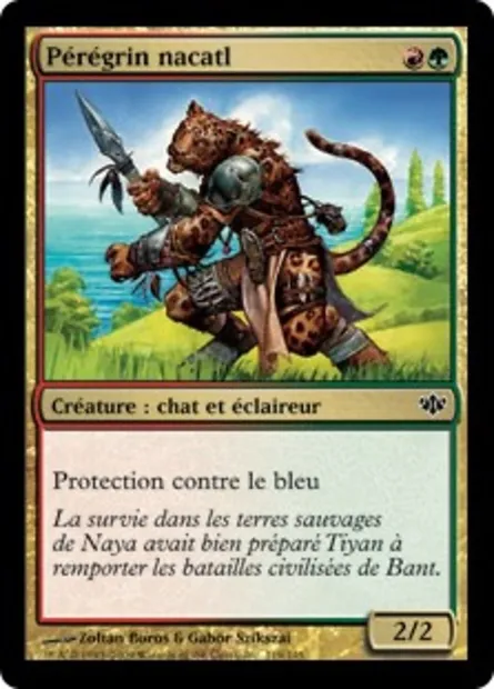 Pérégrin nacatl, carte Magic CON 119 — extension Conflux