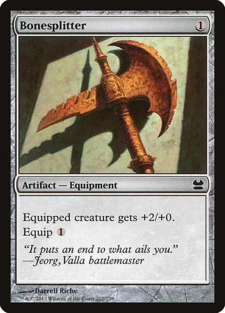 Scinde-os, carte Magic MMA 202 — extension Modern Masters