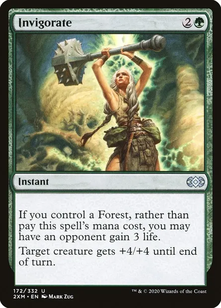 Invigorate, Magic card 2XM 172 — Double Masters set