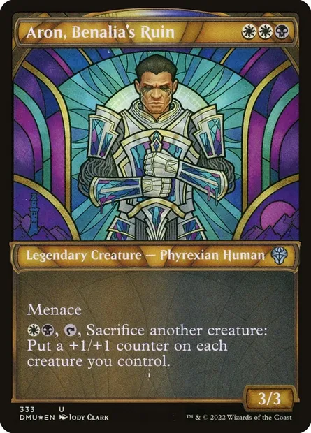 Aron, Benalia's Ruin, Magic card DMU 333 — Dominaria United set