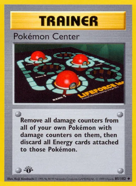 Pokémon Center, Pokémon card BS 85 — Base Set set