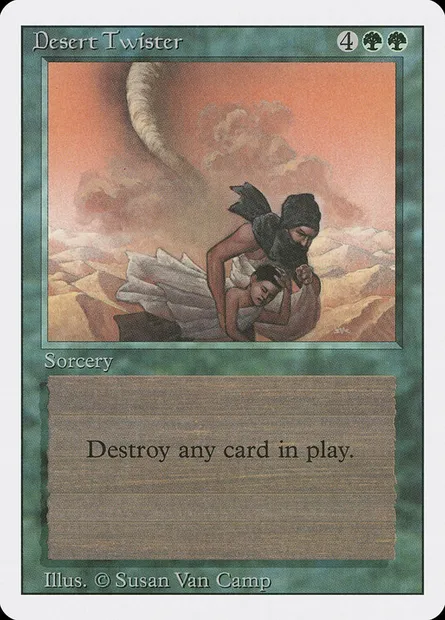 Tornade du désert, carte Magic 3ED 192 — extension Revised Edition