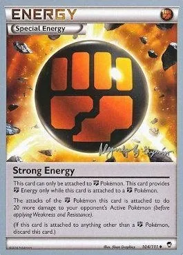 Strong Energy, Pokémon card WCD15 104-2 — World Championship Decks 2015 set