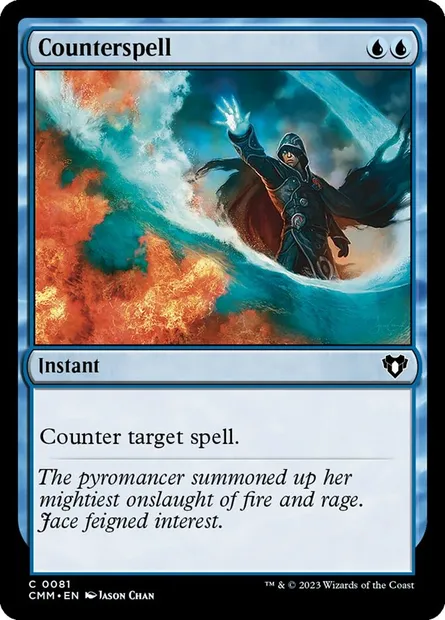 Counterspell, Magic card CMM 81 — Commander Masters set