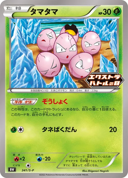 Exeggcute, Pokémon card S-P 341 — S-P: Sword & Shield Promos set