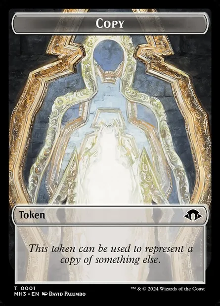 Copy, Magic card TMH3 1 — Modern Horizons 3 Tokens set