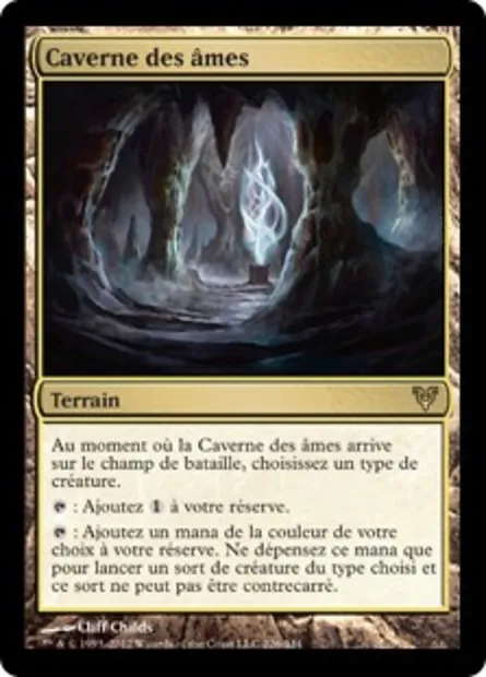 Caverne des âmes, carte Magic AVR 226 — extension Avacyn ressuscitée