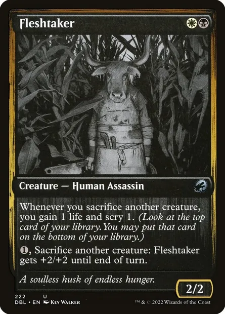 Fleshtaker, Magic card DBL 222 — Innistrad: Double Feature set