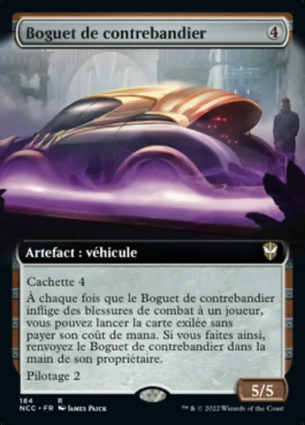 Boguet de contrebandier, carte Magic NCC 184 — extension New Capenna Commander