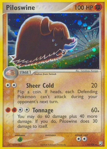 Cochignon, carte Pokémon TRR 13 — extension Team Rocket Returns