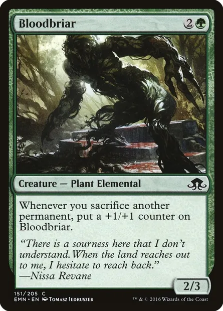 Bloodbriar, Magic card EMN 151 — Eldritch Moon set