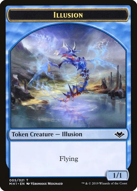 Illusion, Magic card TMH1 5 — Modern Horizons Tokens set