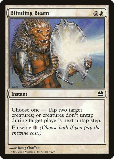 Blinding Beam, Magic card MMA 7 — Modern Masters set
