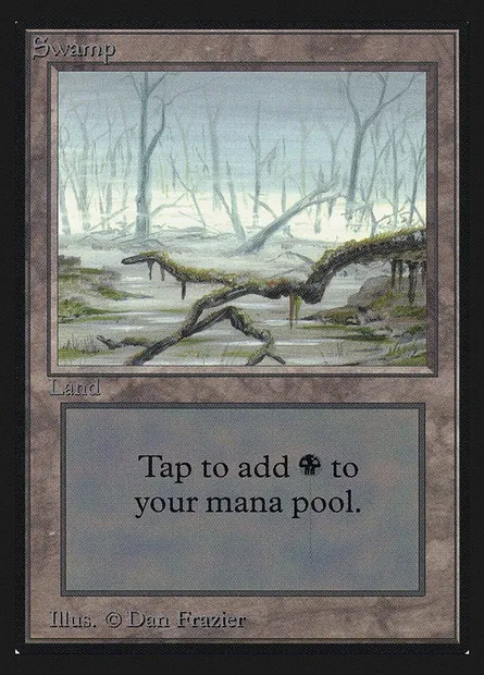 Marais, carte Magic CED 294 — extension Collectors' Edition