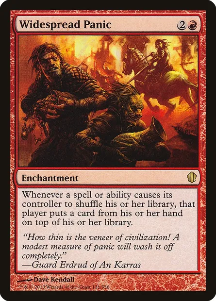 Widespread Panic, Magic card C13 131 — Commander 2013 set