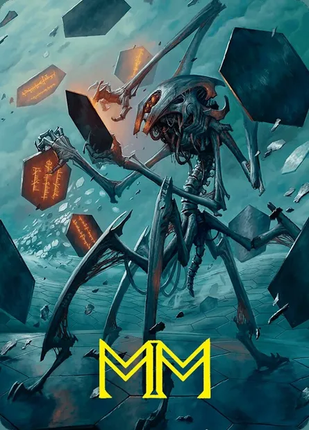 Scrawling Crawler // Scrawling Crawler, carte Magic AFDN 50 — extension Foundations Art Series