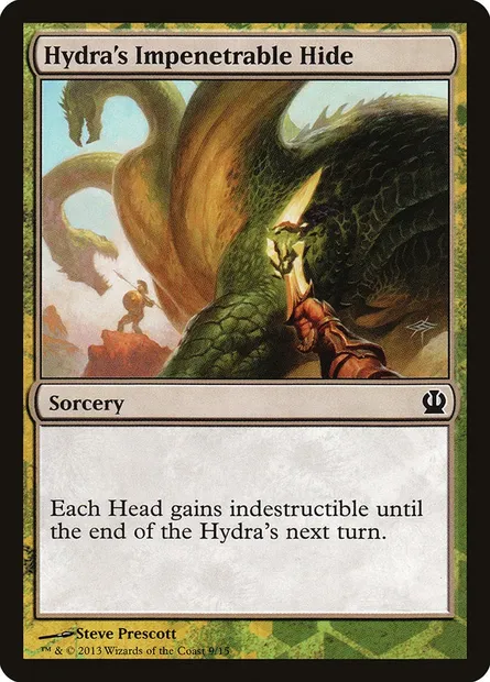 Hydra's Impenetrable Hide, Magic card TFTH 9 — Face the Hydra set