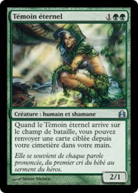 Témoin éternel, carte Magic CMD 152 — extension Commander 2011
