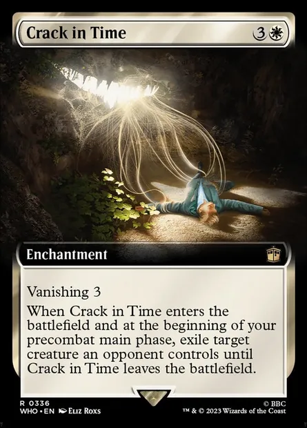 Crack in Time, Magic card WHO 336 — Doctor Who set
