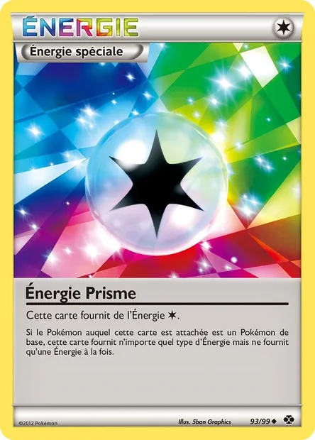 Énergie Prisme, carte Pokémon NXD 93 — extension Destinées Futures