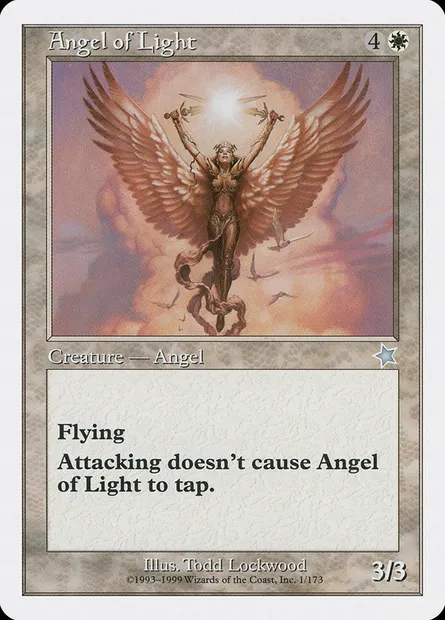 Angel of Light, Magic card S99 1 — Starter 1999 set